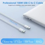 BEYIMEI USB C Wall Charger, 120W 4Port PD3.0 PPS GaN Type C Charger Fast Charging Station, Portable Adapter Foldable USB C Charger Block for MacBook Pro/Air, iPad, iPhone 14,Samsung, Pixel, Laptop