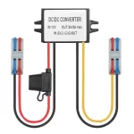 BEYIMEI DC/DC Boost Buck Converter 12V to 24V 3A 72W Step up Converter Module Waterproof Power Supply Board Voltage Stabilizer forTransformer for Car Audio Solar Power System LED Display Screen