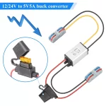 BEYIMEI Waterproof DC Converter 8-32V 12V/24V to 5V5A voltage regulator