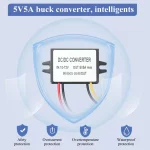 BEYIMEI DC to DC Converter 10-72V 12V/24V/36v/48V to 5V5A Voltage Regulator