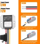 BEYIMEI DC to DC converter 15-35V to 12V10A voltage regulator