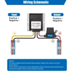 BEYIMEI Voltage Reducer,DC to DC Converter 30-90V 24V/48V/60V/72V to  24V20A