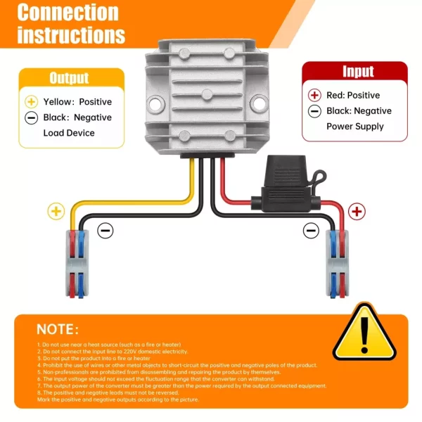 BEYIMEI DC to DC converter 15-35V to 12V10A voltage regulator