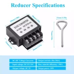DC 12v 24V to 5v Step Down Converter, 8-35V Step Down to 5V 10A 50W DC Power Voltage Regulator Converter