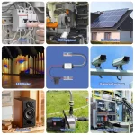 DC Step Down Converter 8-32V 12V/24V to 5V3A Voltage Waterproof Transformer with Fuse