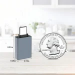 BEYIMEI USB-C to USB Adapter (2 Pack),USB-C Male to USB-A 3.0 Female OTG Adapter, Type-C to USB 3.0 Compatible with MacBook Pro,Mac Book,iPad,Microsoft Surface,Mobile Phone and Type-C Devices.