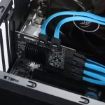 BEYIMEI PCIe SATA Card 8 Ports, with 8 SATA Cables, Power Splitter Cable andLow Profile Bracket,SATA 3.0 Controller Expansion Card, PCI-E X1 3.0 Gen3 (6Gbps) Controller Card (ASM1064+JMB575)