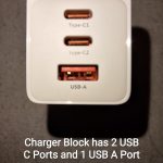 BEYIMEI 67W USB C Wall Charger,GaN III 3-Port PD QC Foldable Charger,Type C and USB A Laptop Charge Adapter for All iPad iPhone 15 14 13 12 Pro Max Pixel Note Galaxy photo review