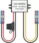 BEYIMEI DC 20-60V 24V/36V/48V to 12V5A Step Down Converter Regulator Waterproof Voltage Reducer for Golf Cart, Forklifts Car