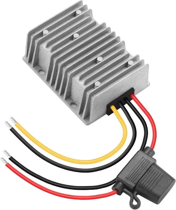 BEYIMEI DC to DC 24V Step Down to 12V 40A High Efficiency Voltage Converter Power Supply Transformer,Waterproof Voltage Reducer for Golf Cart, forklifts Car.