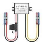 DC/DC Boost Buck Converter 12/24V to 48V 1.5A 72W BEYIMEI Step up Converter Module Waterproof Power Supply Board Voltage Stabilizer forTransformer for Car Audio Solar Power System LCD Television