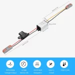 BEYIMEI Waterproof DC 24V Step-Down to 12V 5A Conversion Voltage Regulator Reducer, Adjustable Power Conversion Transformer for Golf Carts, Automobiles.Trucks Light Bar.