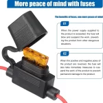 BEYIMEI USB DC Converter 12V 24V Buck to 5V 3A 15W Output Power Adapter Car Power Converter Buck for Car Audio, LED, Car Recorder.