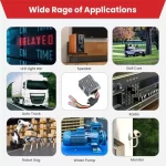 BEYIMEI Voltage Converter Regulator DC 12V to DC 24V10A, Step-up Voltage Converter with Waterproof Power Supply Board, Boost Converter, Power Converter for Motor Automotive Solar Panel