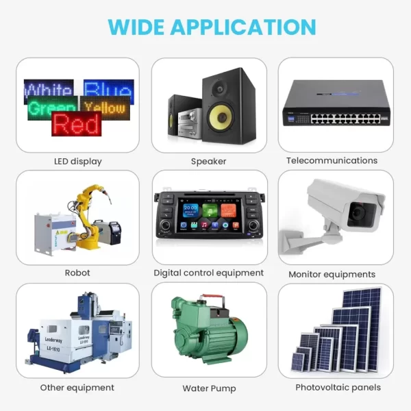 BEYIMEI DC to DC 24V Step Down to 12V 40A High Efficiency Voltage Converter Power Supply Transformer,Waterproof Voltage Reducer for Golf Cart, forklifts Car.