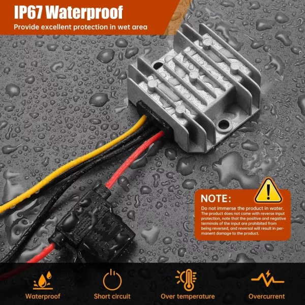 BEYIMEI DC to DC converter 12V Step UP to 24V 3A 72W Voltage Regulator