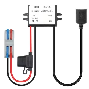 DC Buck BEYIMEI Converter 12V/24V/36V/48V to 5V 3A 15W with USB
