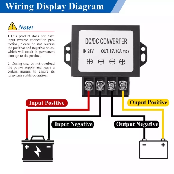 DC 24V to 12V Step Down Converter,DC  Voltage Buck Converter, Power Transformer