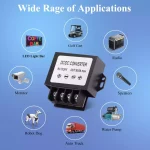 DC 12V 24V to 5V 5A Step-Down Converter，8-35V DC Buck Converter to 5A 25W