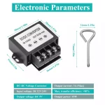 12V/24V  to 5V Buck Converter,DC  5V 3A Max 15W Power Transformer Converter,DC to DC Variable Voltage Regulator