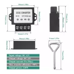 DC 12v to 24v 5A Step Up Boost Converter,10-20V to 24V 5A 120W max Variable Voltage Regulator