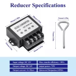 12v to 24v DC Step Up Converter,10-20V Voltage Booster to 24V 3A 72W Max Current Adapter,Voltage Booster Converter